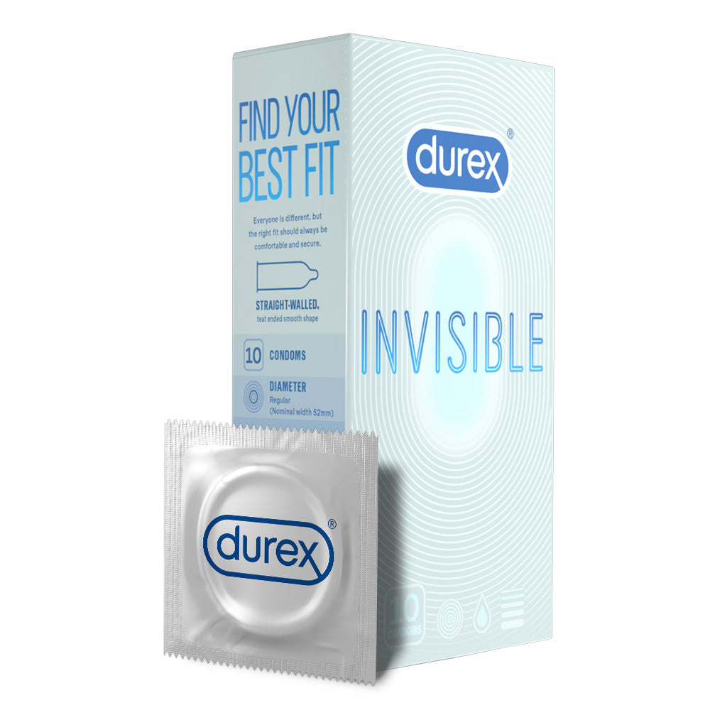 Prezervative Durex Invisible Pachet 10 buc. – Durex RO