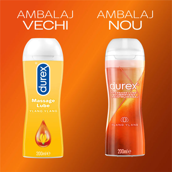 Lubrifiant Pe Bază De Apă Durex Sensual Massage 2 In 1