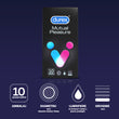 Prezervative Durex Mutual Pleasure 10 buc.