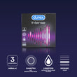 Prezervative Durex Intense 3 buc.