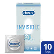 Prezervative Durex Invisible XL 10 buc.