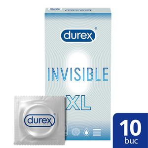 Prezervative Durex Invisible XL 10 buc.