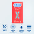 Prezervative Durex Feel Thin Slim Fit 10 buc.