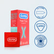 Prezervative Durex Feel Thin Slim Fit 10 buc.