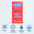 Prezervative Durex Feel Thin XL 10 buc.