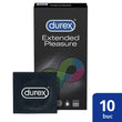 Prezervative Durex Extended Pleasure 10 buc.