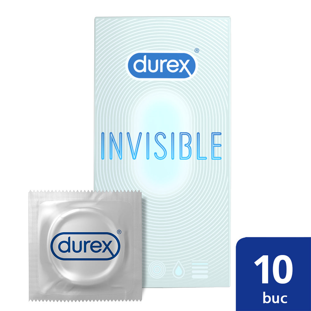 Prezervative Durex Invisible 10 buc.