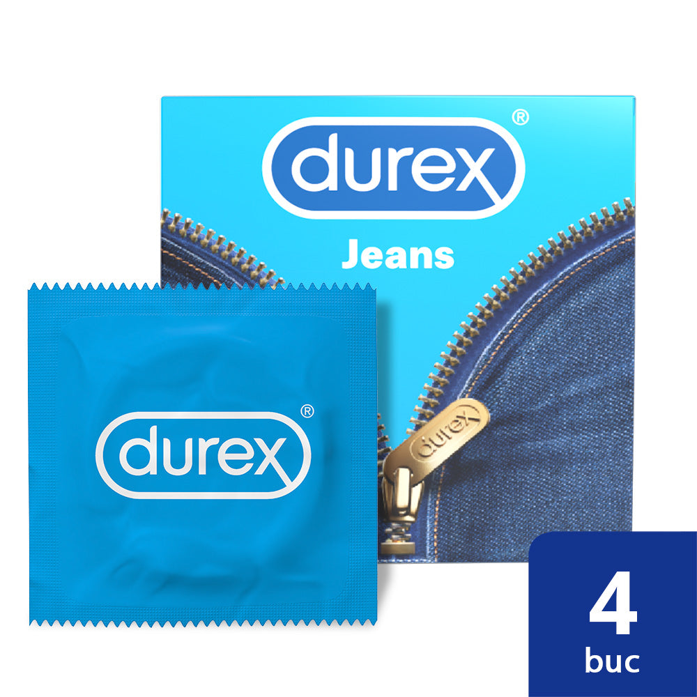 Prezervative Durex Jeans 4 buc.