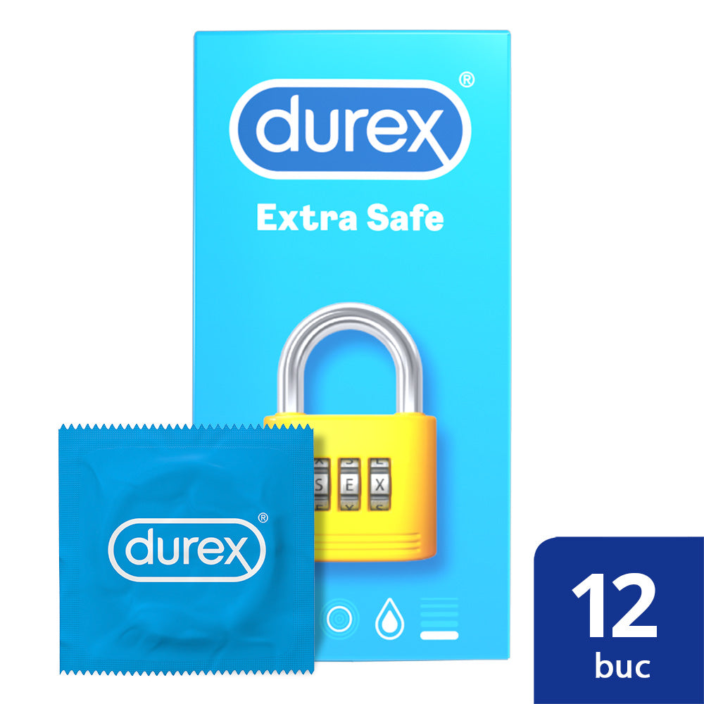 Prezervative Durex Extra Safe 12 buc.