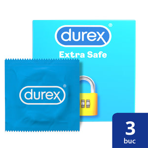 Prezervative Durex Extra Safe 3 buc.