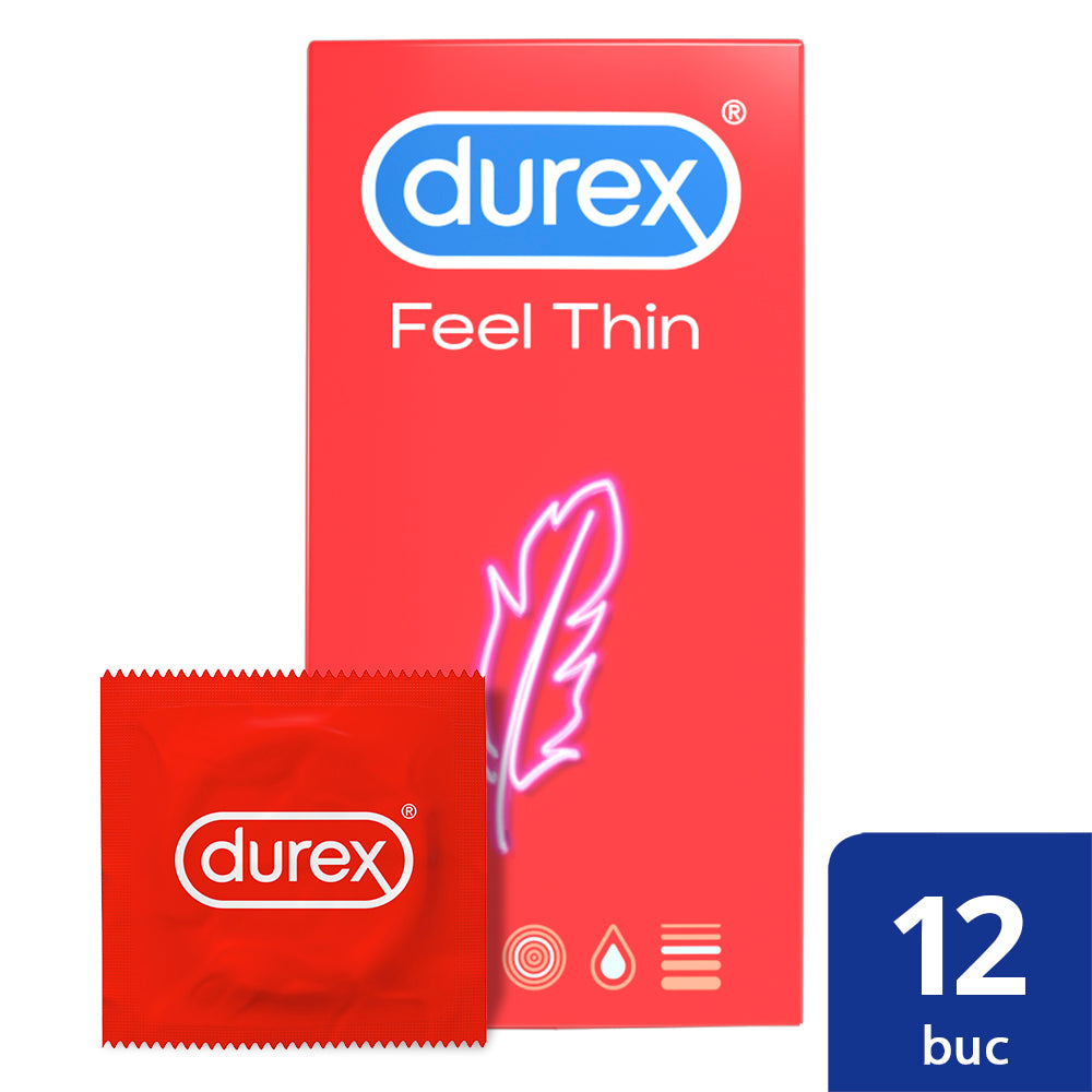 Prezervative Durex Feel Thin 12 buc.