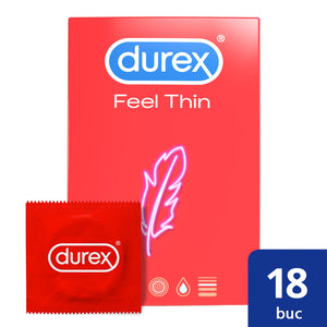 Prezervative Durex Feel Thin 18 buc.