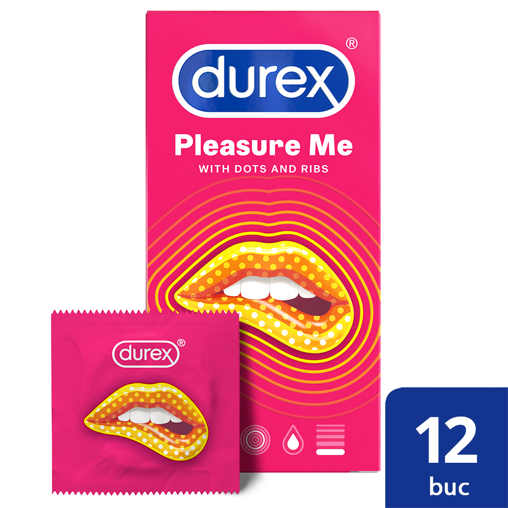 Prezervative Durex Pleasure Me 12 buc